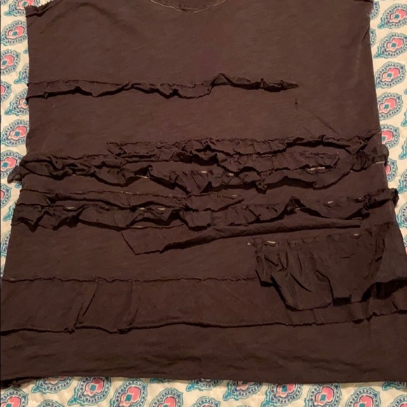Super Cool Ruffle J Crew Tank! Small - Picture 3 of 8